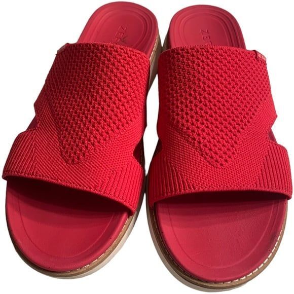 COLE HAAN Zerogrand Global Stitchlite Sandals Love Potion Pink Size 9 - Picture 2 of 6